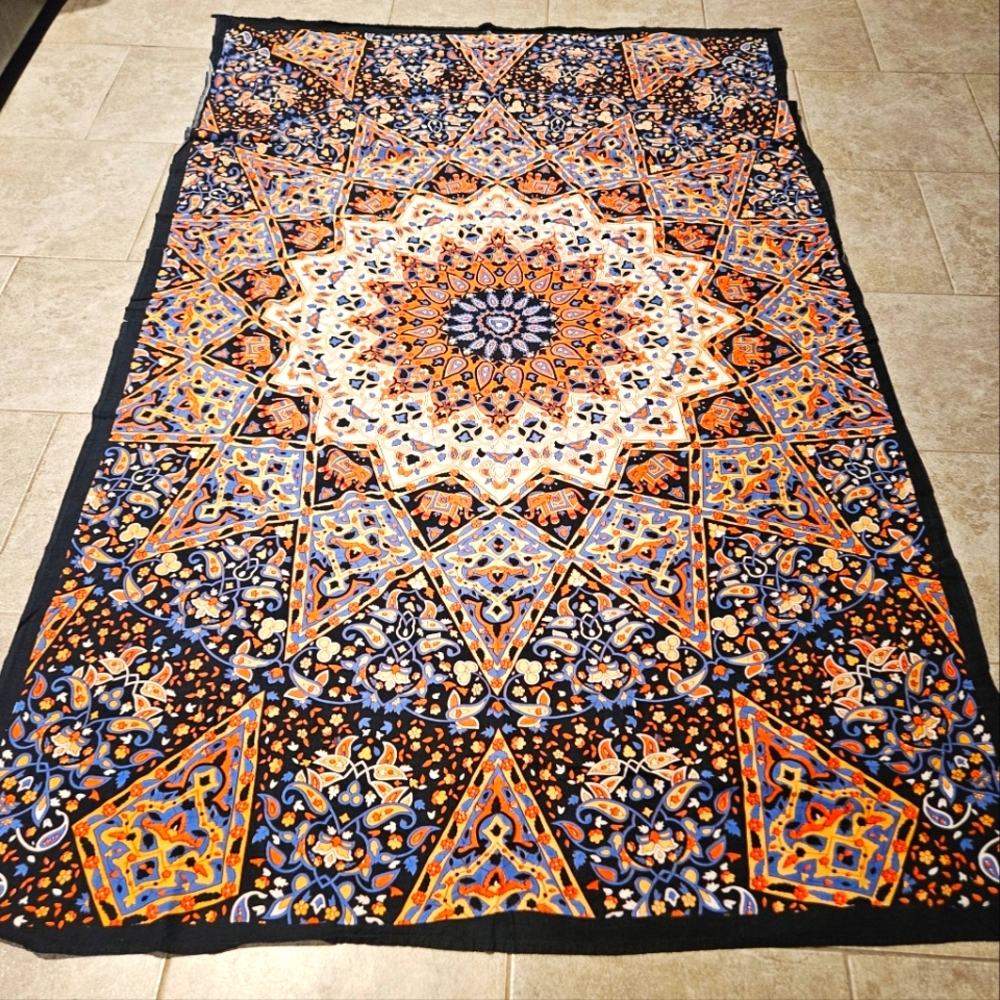 Elephant wall tapestry